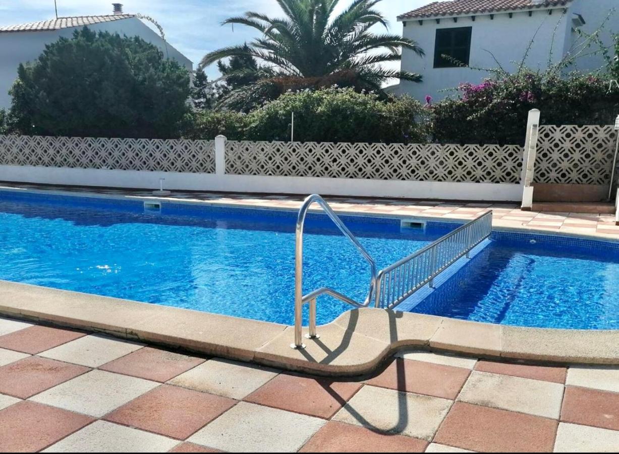 Bonito Apartamento Con Terraza, Jardin Y Piscina 칼란 보쉬 외부 사진